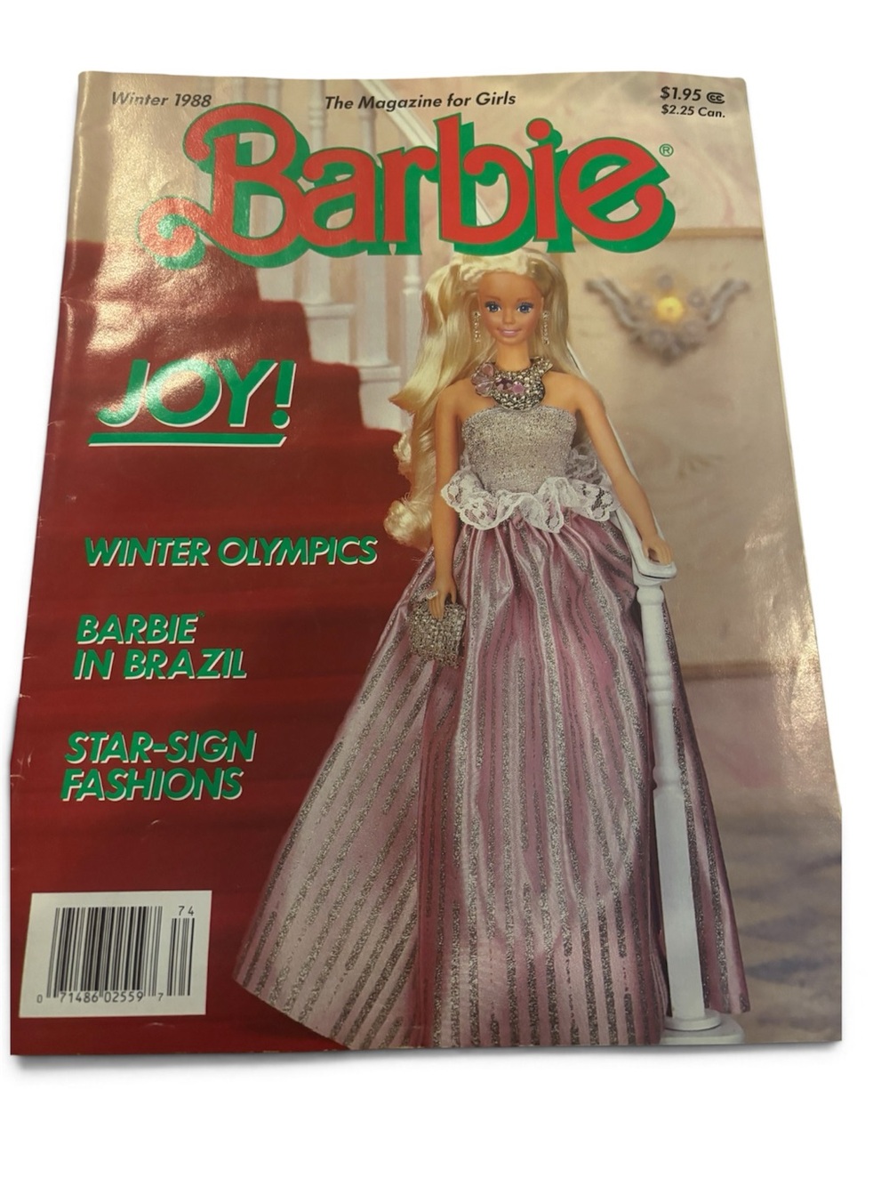 Vintage Barbie Magazine Winter 1988
